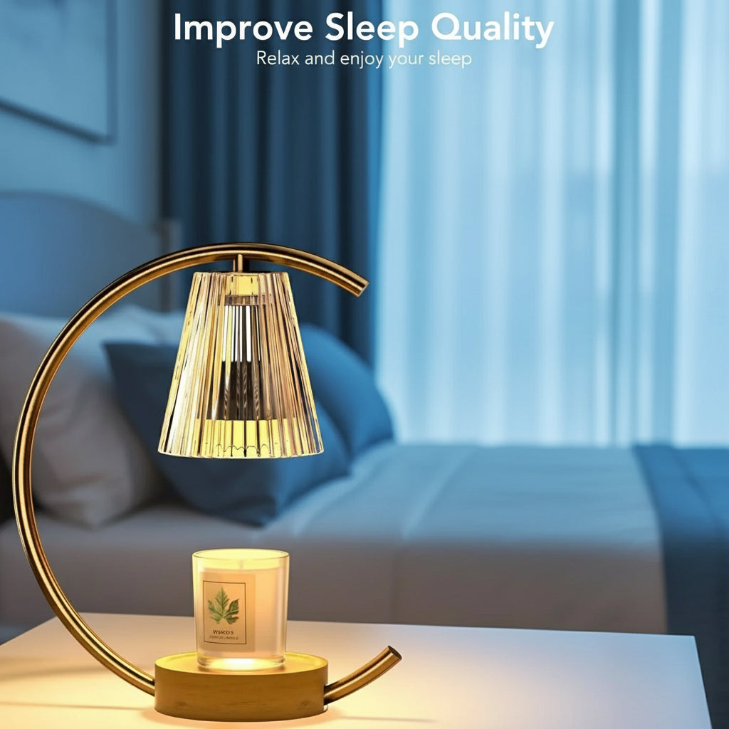 Dimmable Candle Warmer Lamp – Efficient, Flame-Free Fragrance